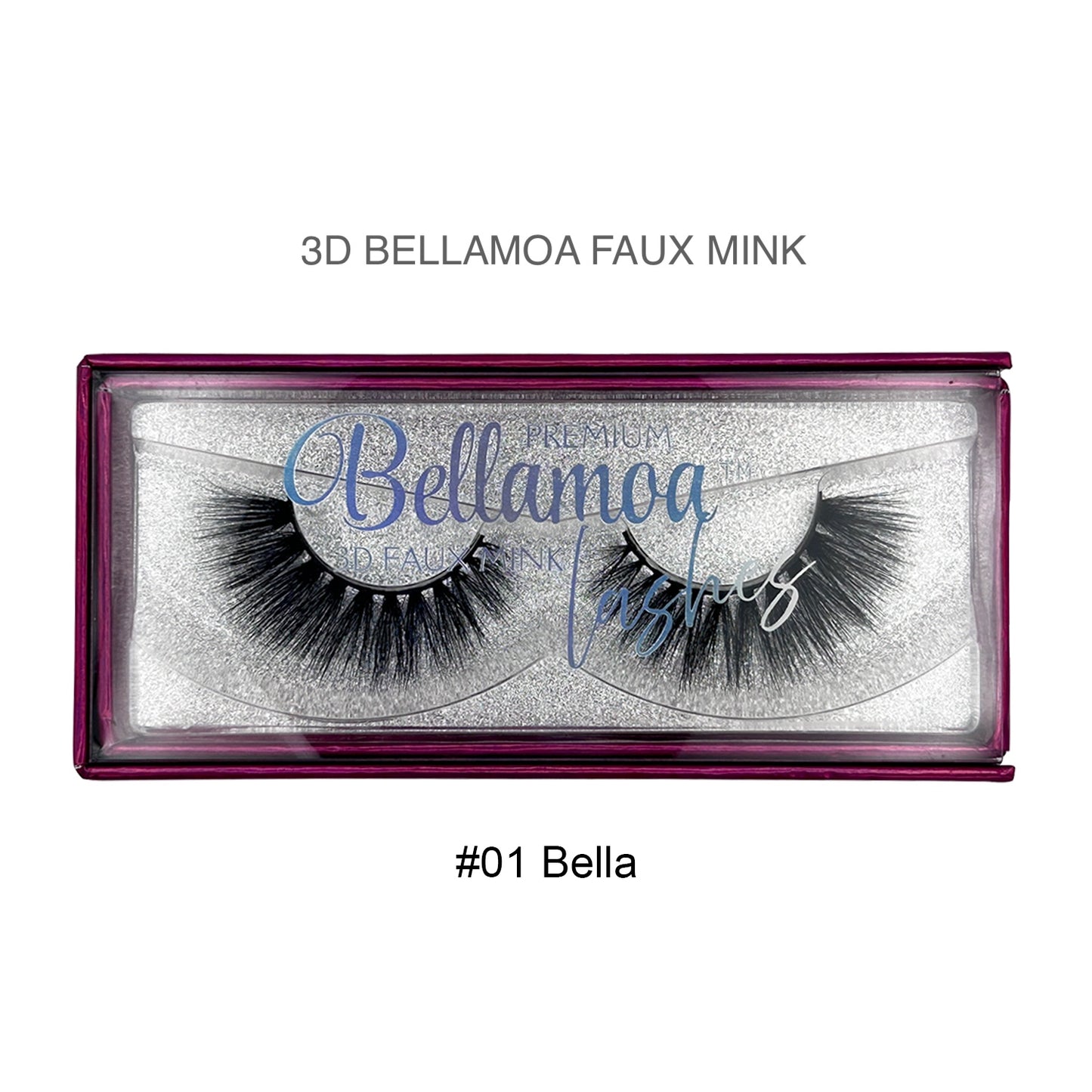 Bellamoa 3D Faux Mink Eyelash #01-Bella