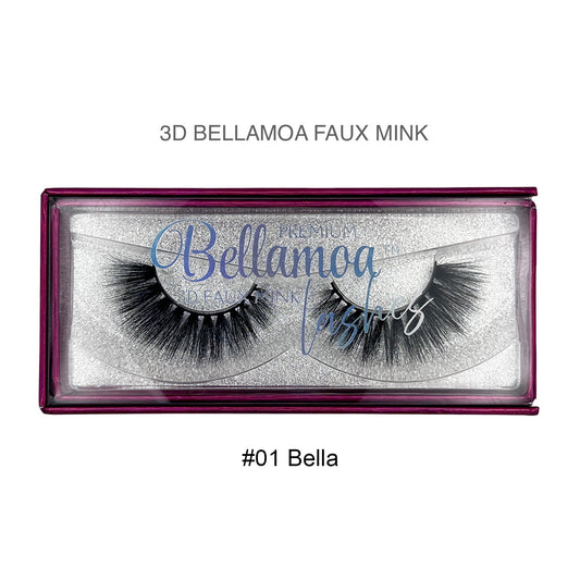 Bellamoa 3D Faux Mink Eyelash #01-Bella
