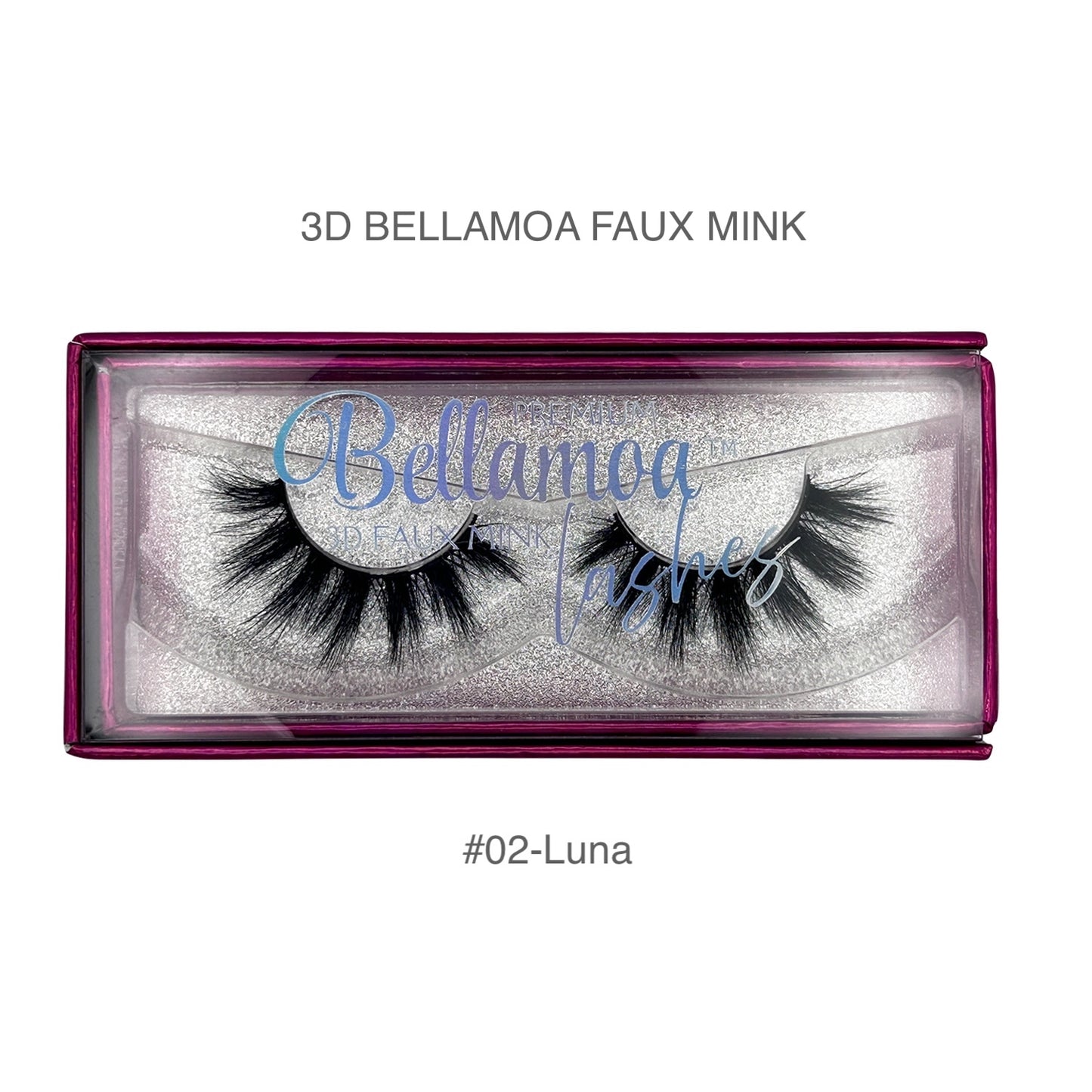 Bellamoa 3D Faux Mink Eyelash #02-Luna