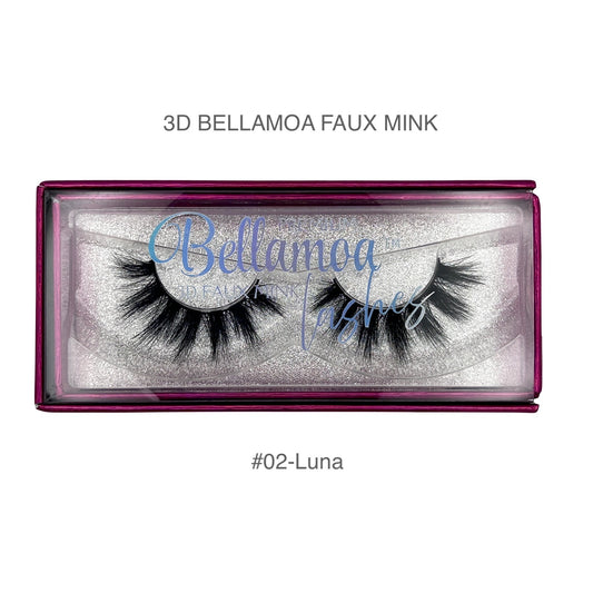 Bellamoa 3D Faux Mink Eyelash #02-Luna