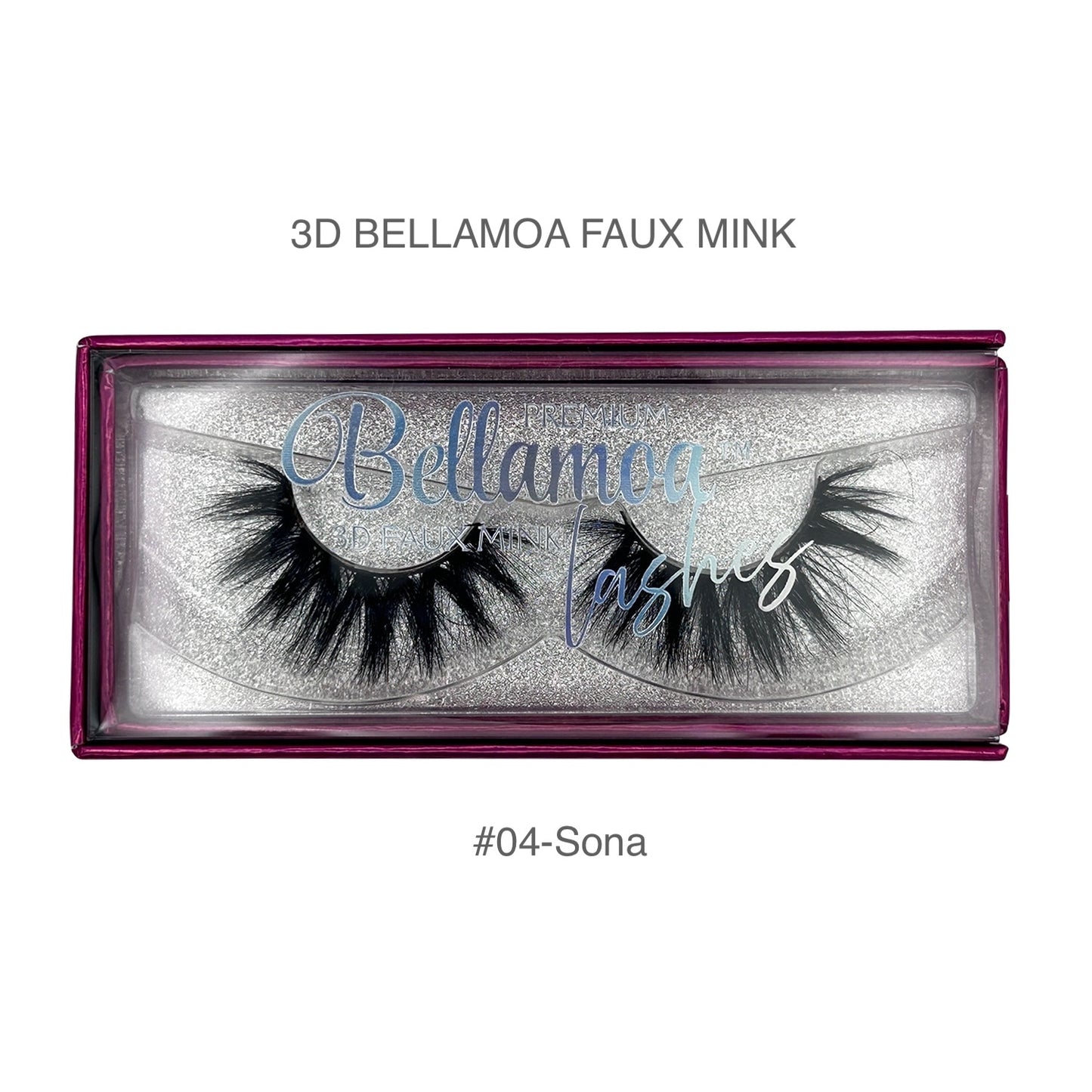 Bellamoa 3D Faux Mink Eyelash #04-Sona