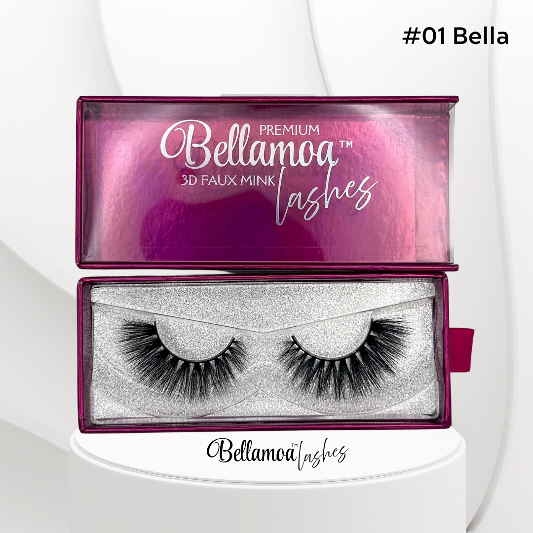 Bellamoa 3D Faux Mink Eyelash #01-Bella