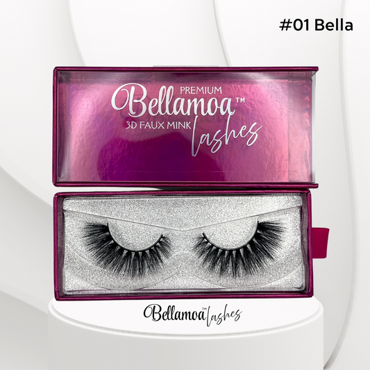 Bellamoa 3D Faux Mink Eyelash #01-Bella