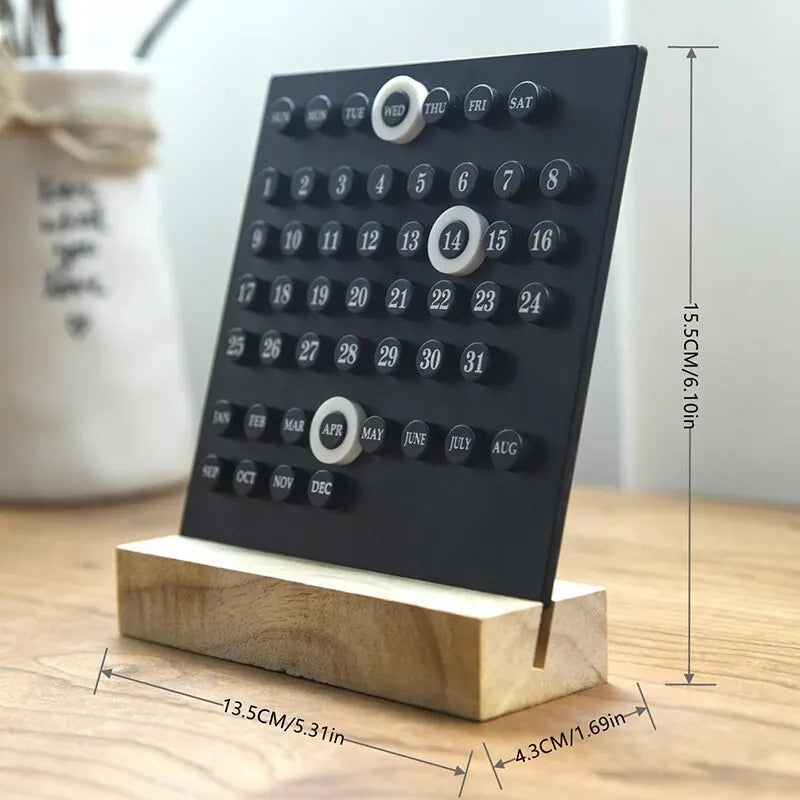 DIY Office Desktop Decorative Calendar