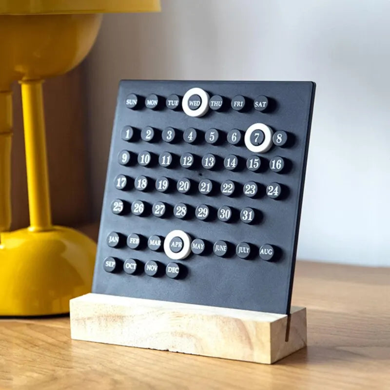 DIY Office Desktop Decorative Calendar
