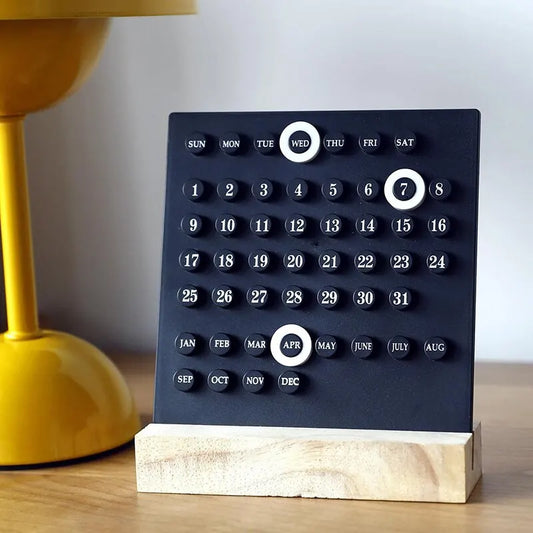 DIY Office Desktop Decorative Calendar