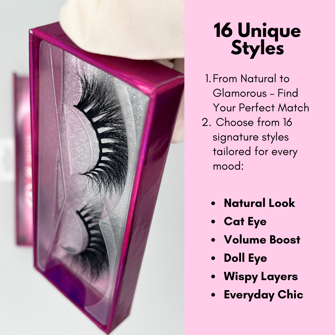 Bellamoa 3D Faux Mink Eyelash #01-Bella
