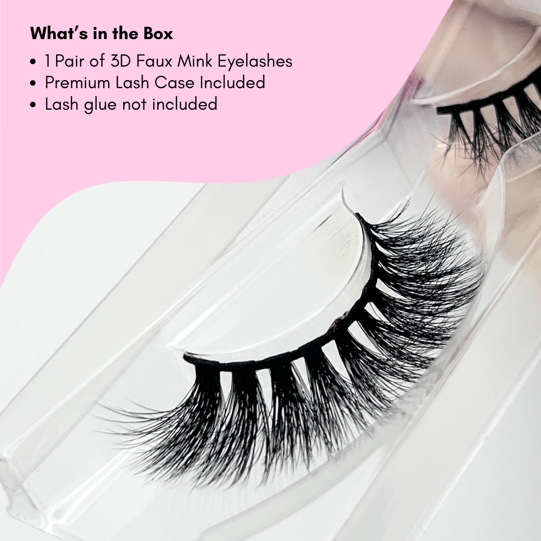 Bellamoa 3D Faux Mink Eyelash #01-Bella