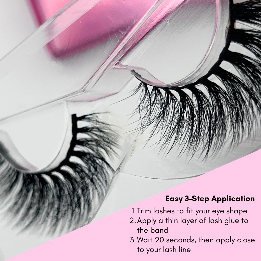 Bellamoa 3D Faux Mink Eyelash #01-Bella
